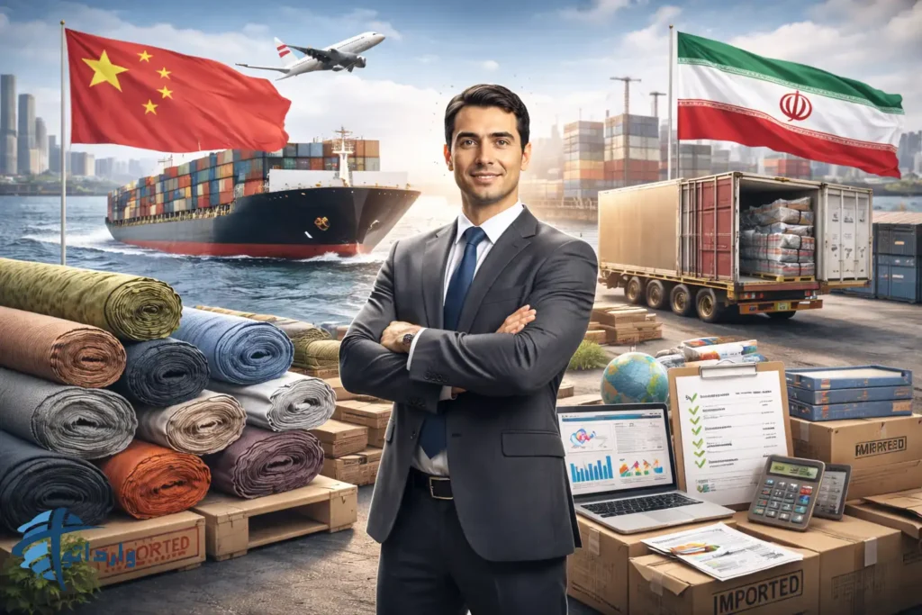 واردات پارچه های تخصصی (مانند پارچه مبلی وصنعتی)ازچین :نکات کلیدی