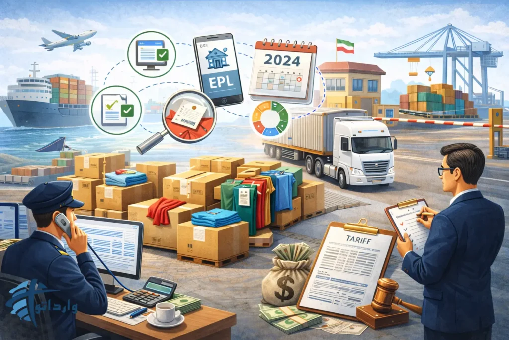 ترخیص سریع محموله های پوشاک از گمرک :راهکارهای کاهش زمان و هزینه