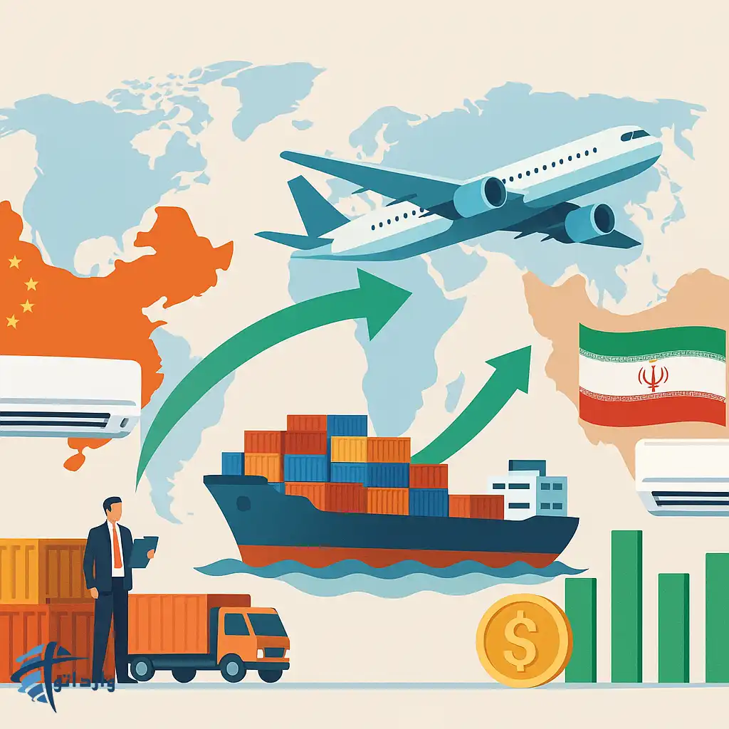 سودواردات کولرگازی از چین چقدراست؟تحلیل بازاروحاشیه سوددرایران