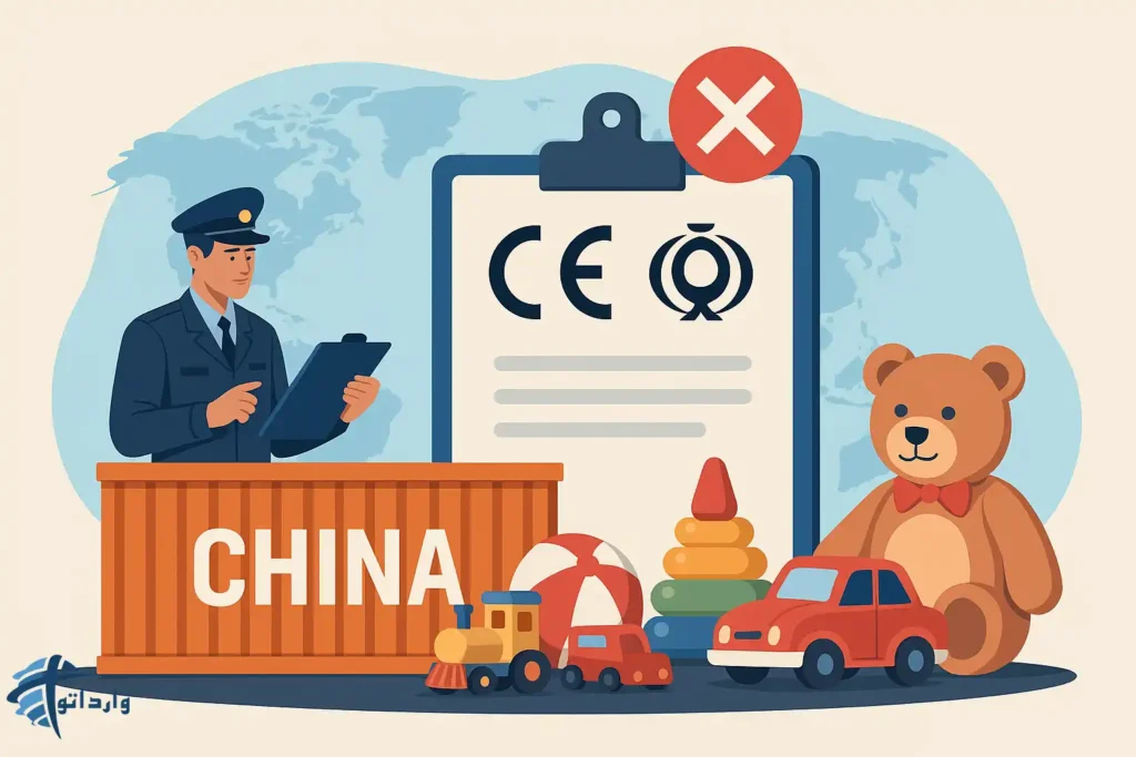 چالش های گمرکی و استاندارد سازی (CEو استاندارد ایران) درواردات اسباب بازی از چین