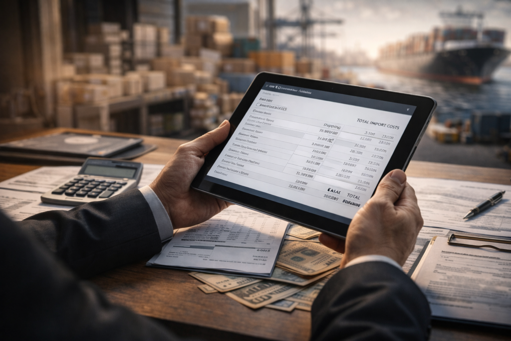 محاسبه هزینه نهایی خرید از علی بابا شامل حمل، پرداخت و گمرک