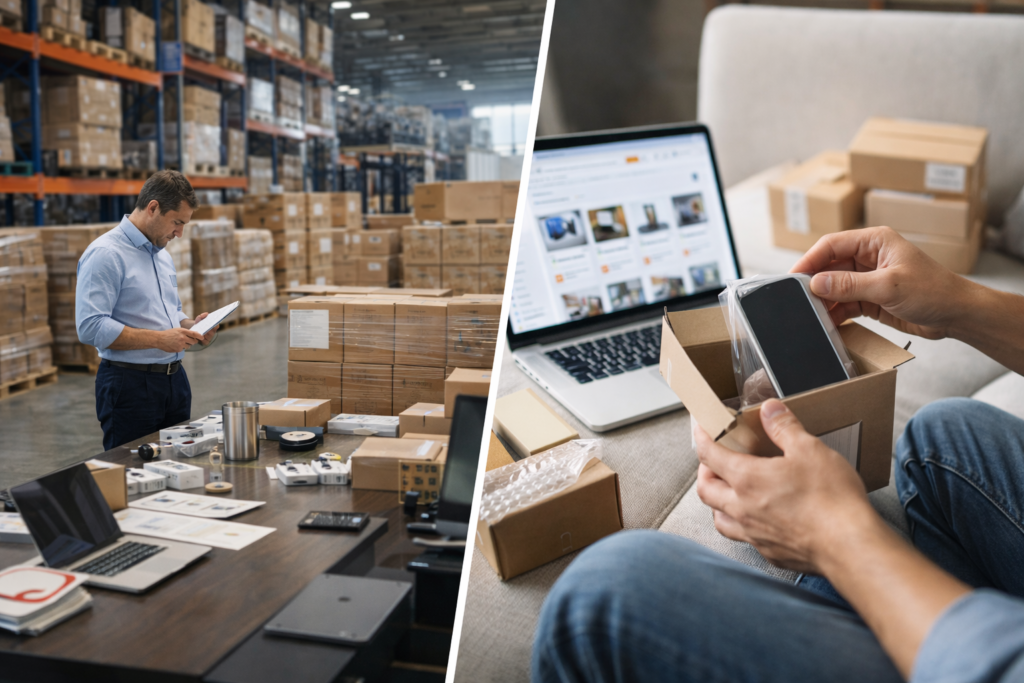 تفاوت علی بابا و AliExpress در خرید عمده و خرید خرده کالا