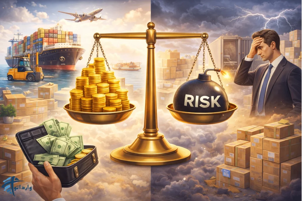 مزایا و ریسک‌های واردات بدون کارت بازرگانی