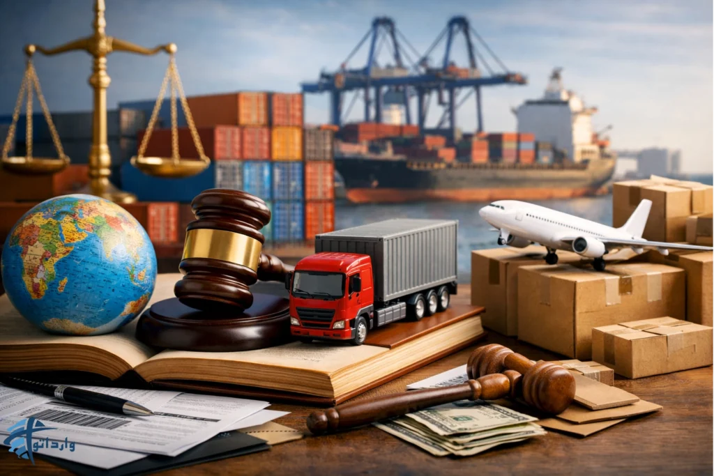 تعریف قوانین صادرات