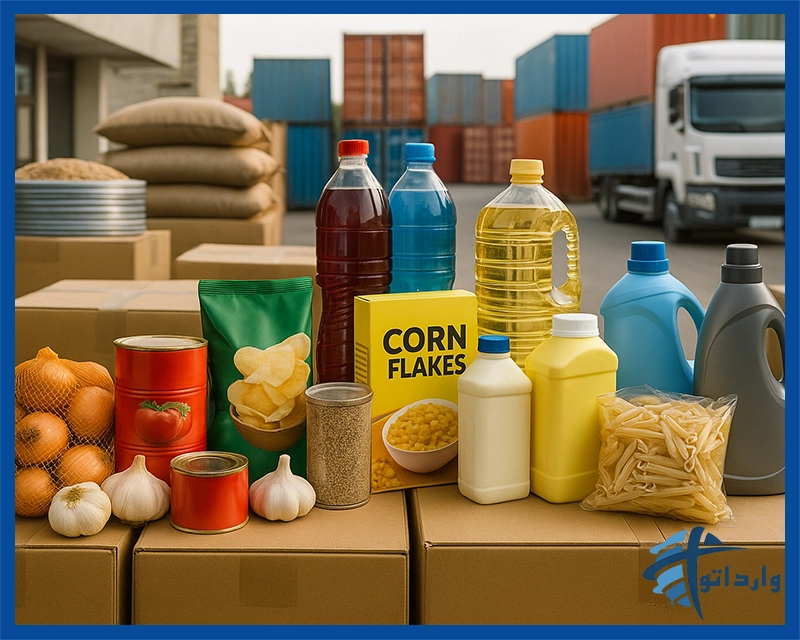 کالاهای مجاز برای واردات در قبال صادرات