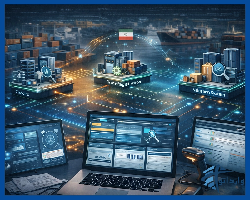 معرفی سامانه‌های اصلی واردات کالا در ایران و ارتباط آن‌ها با سامانه گمرک ایران