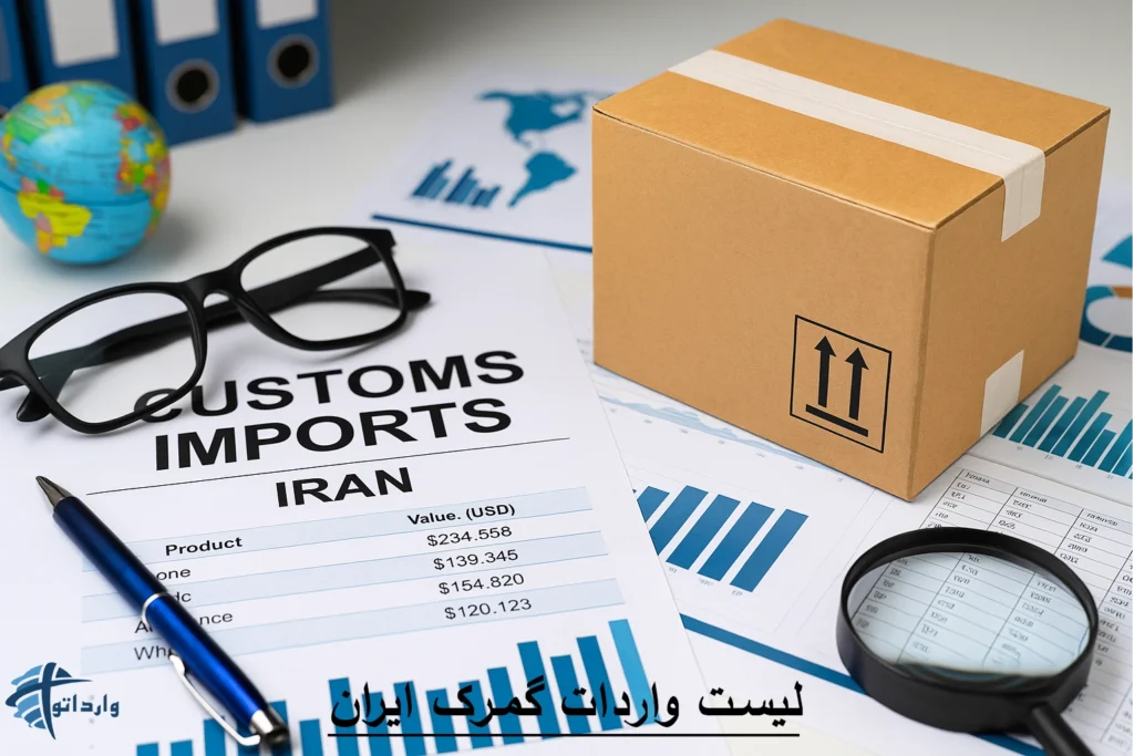 لیست واردات گمرک ایران