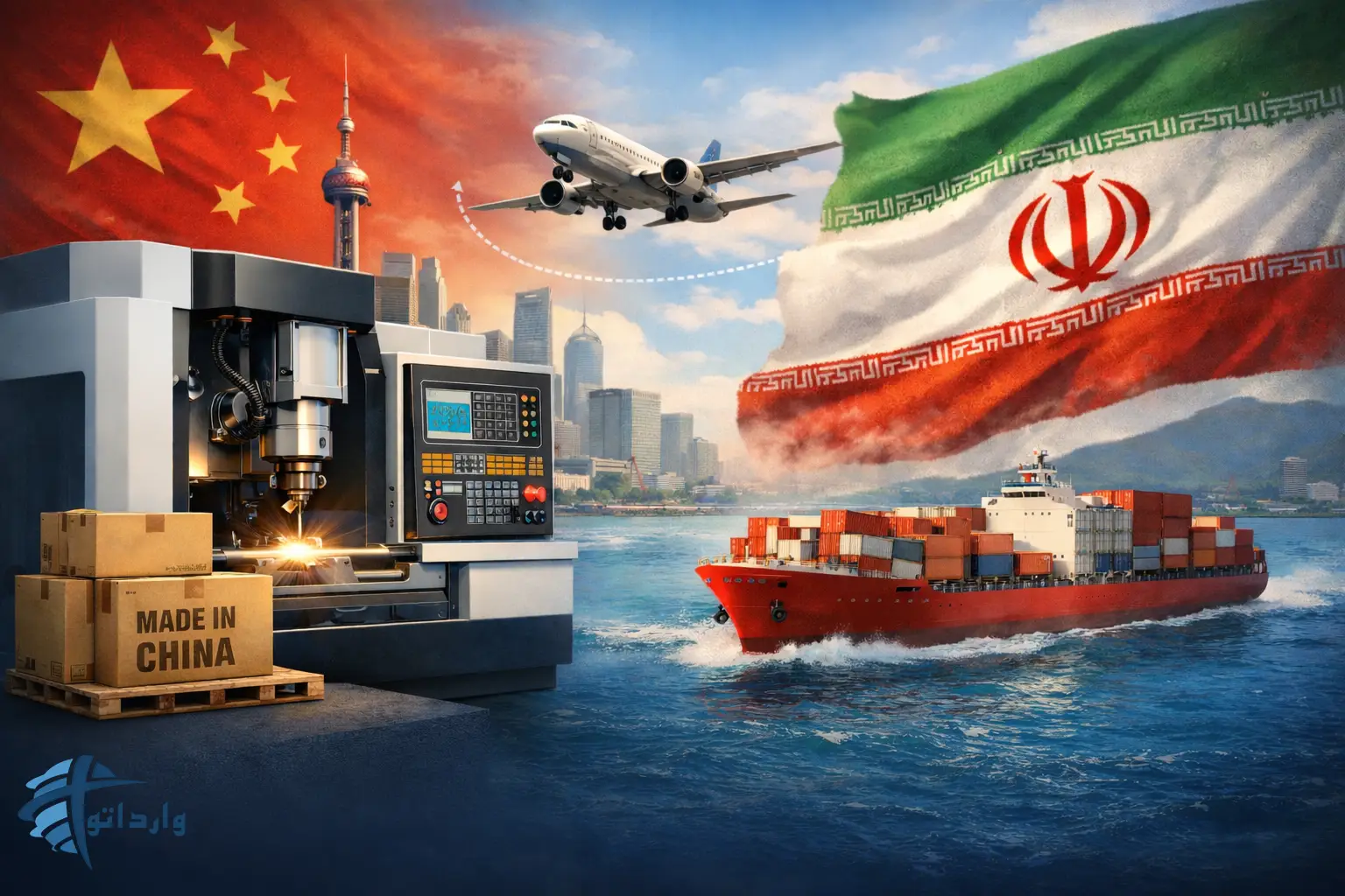 صفر تا صدواردات دستگاه CNCاز چین: نکات فنی خرید و ترخیص