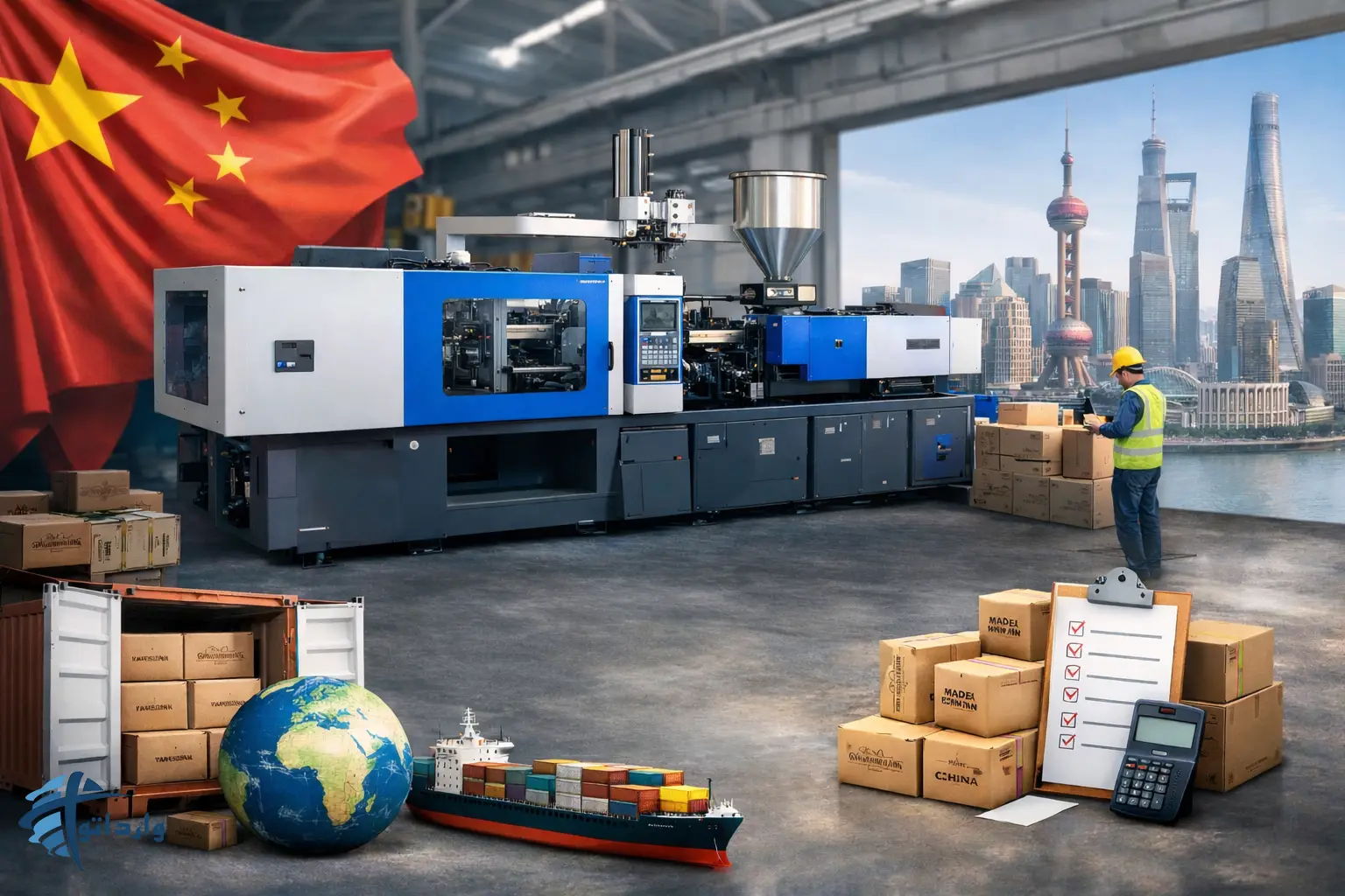 واردات دستگاه های تزریق پلاستیک از چین :راهنمای انتخاب مدل و ظرفیت