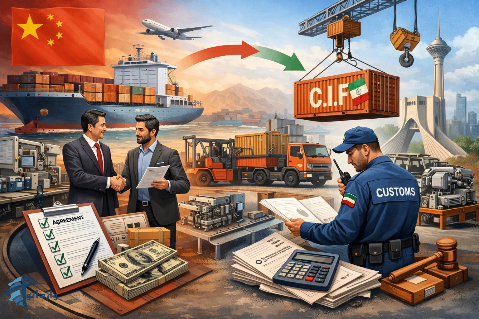 واردات خطوط تولید کامل از چین : مدیریت پروژه و نصب در ایران