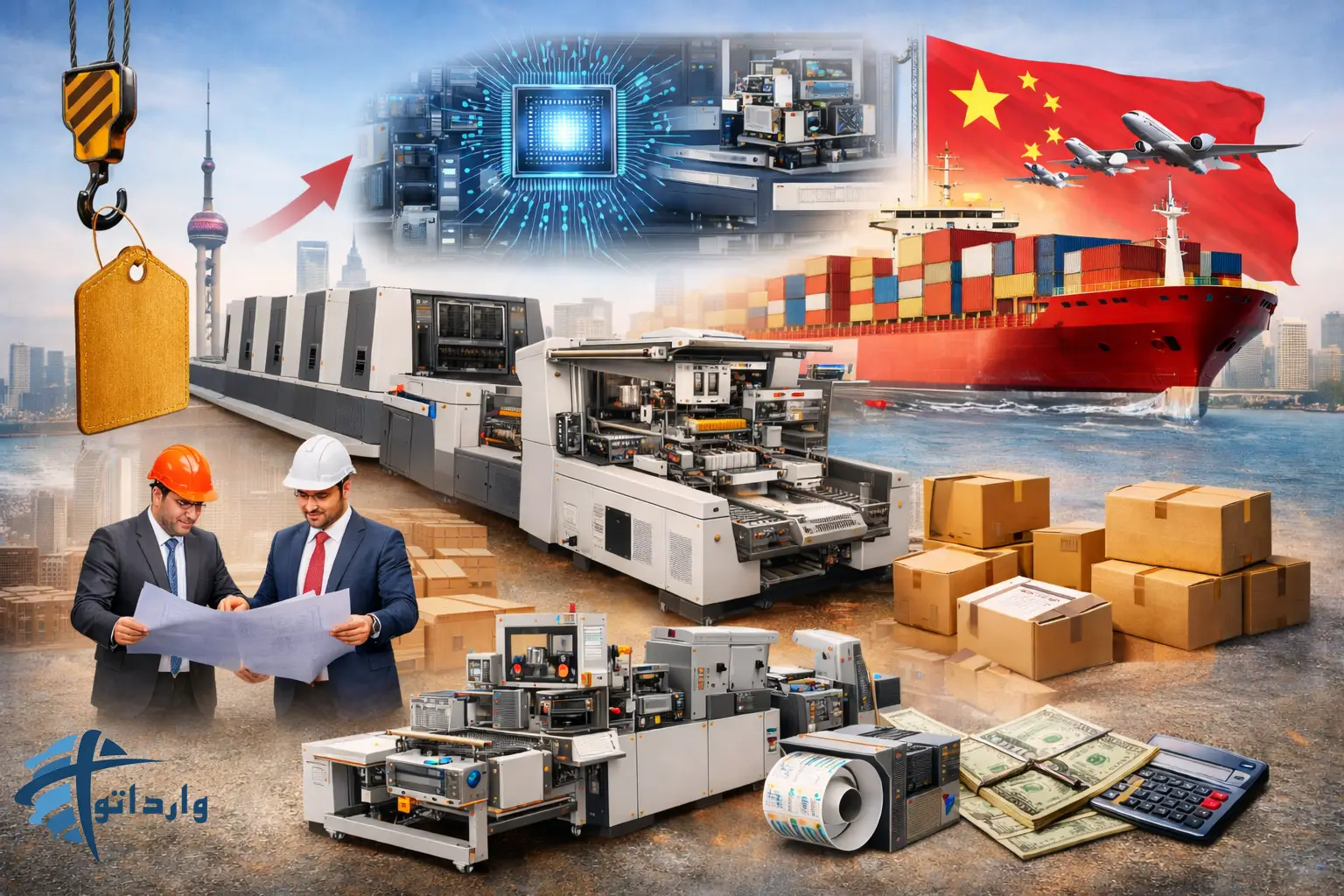 واردات دستگاه های چاپ وبسته بندی از چین :سودومقرارت