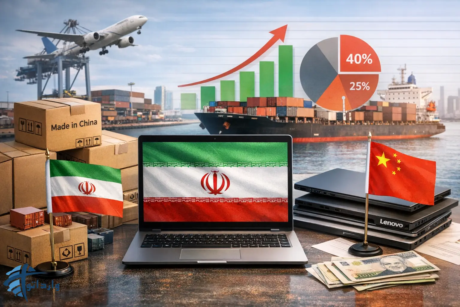 واردات لپ تاپ از چین :سود آورترین مدل هاو برند های پرفروش در ایران