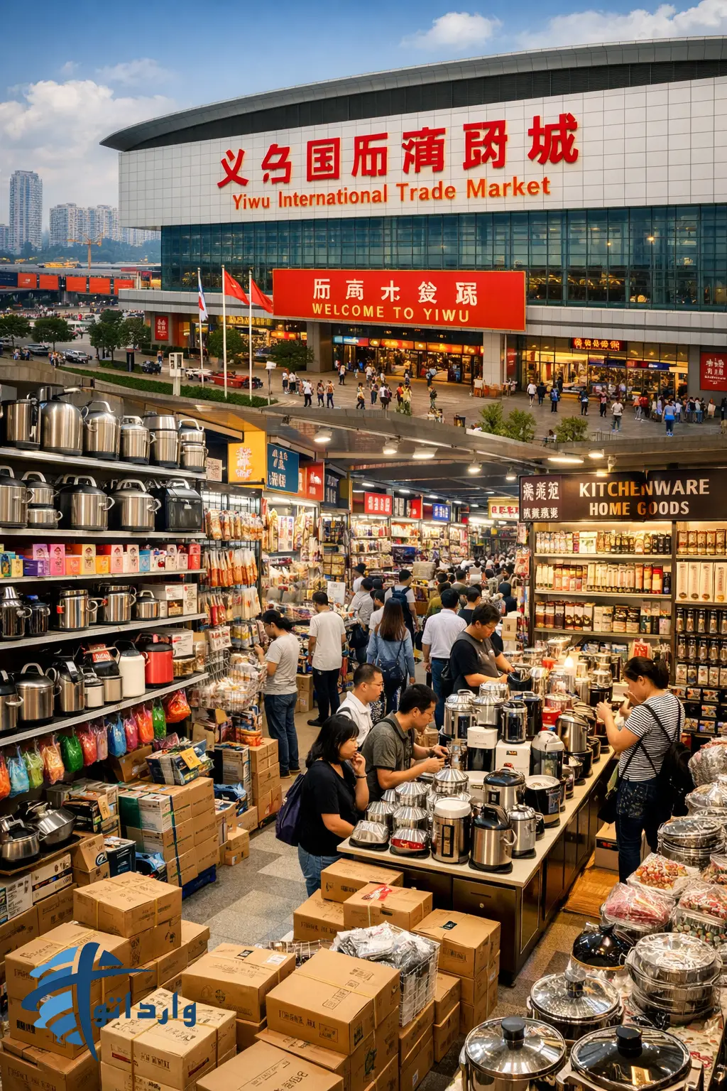 معرفی بازار ییوو (Yiwu)چین: قطب خرید عمده لوازم آشپزخانه و خانگی
