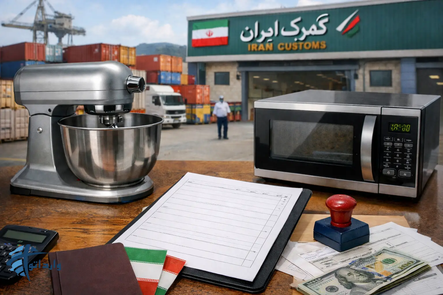 ترخیص لوازم آشپزخانه از گمروک ایران: مراحل و هزینه های ترخیص