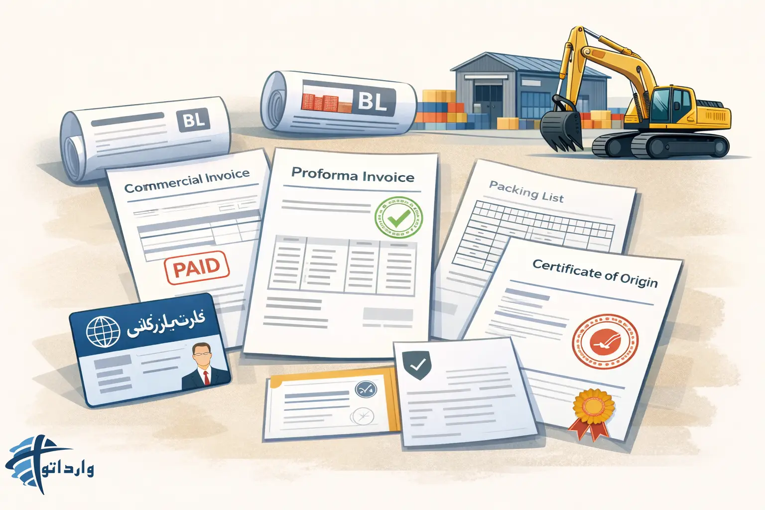 ترخیص دستگاه های سنگین صنعتی از گمرک ایران مراحل و اسناد مورد نیاز