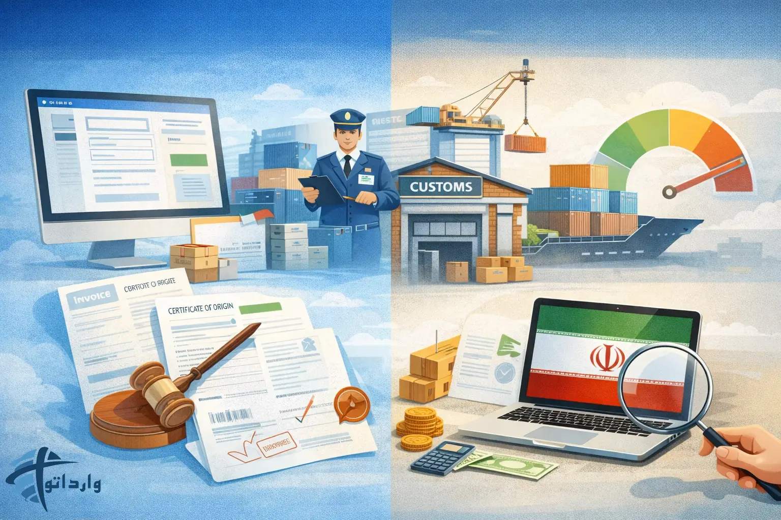 قوانین و مراحل ترخیص لپ تاپ و تبلت از گمرک ایران (ریجستری واستاندارد)