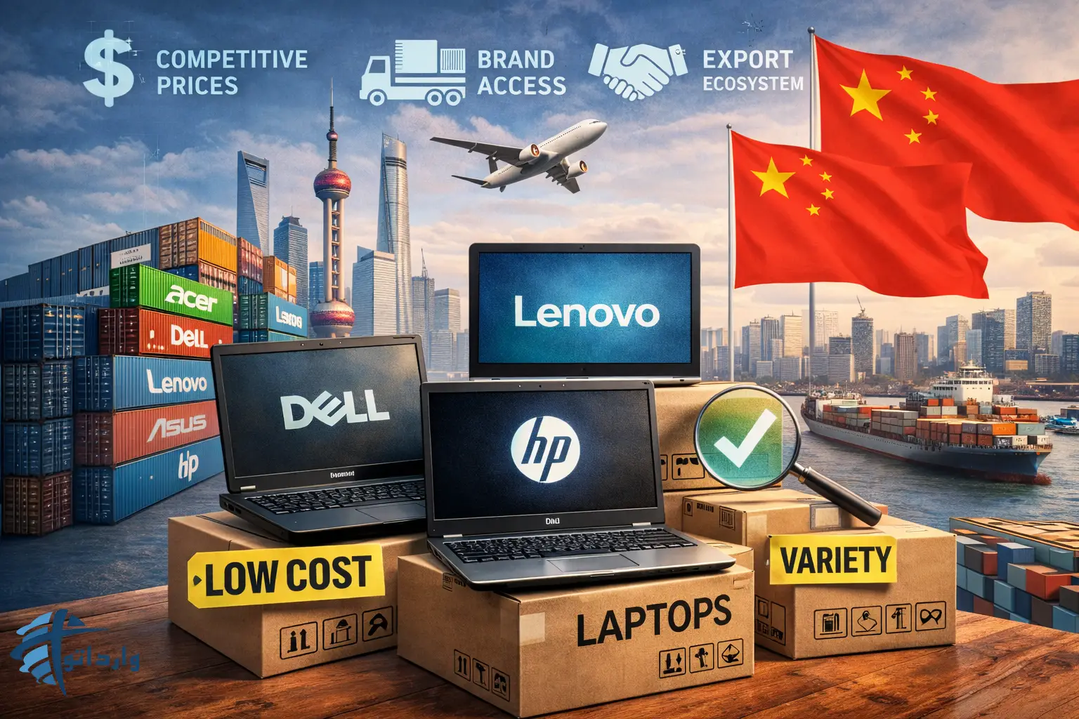 واردات لپ تاپ های استوک ورفرش ازچین: فرصت ها وچالش ها