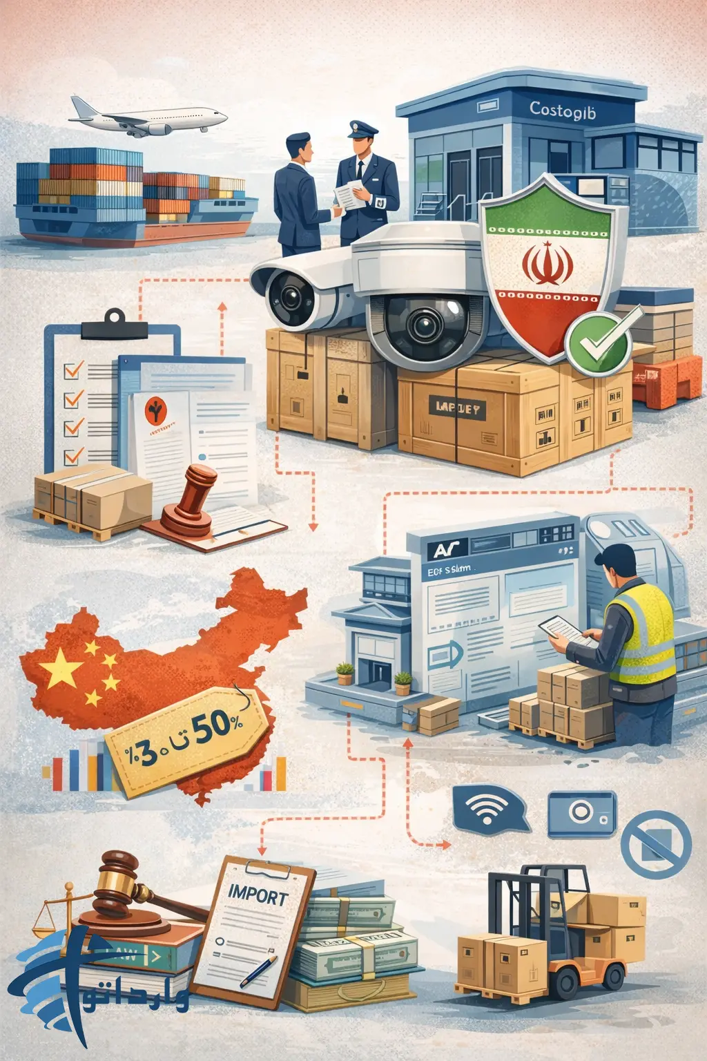 واردات دوربین مدار بسته از چین :راهنمای انتخاب بهترین برندو مدل