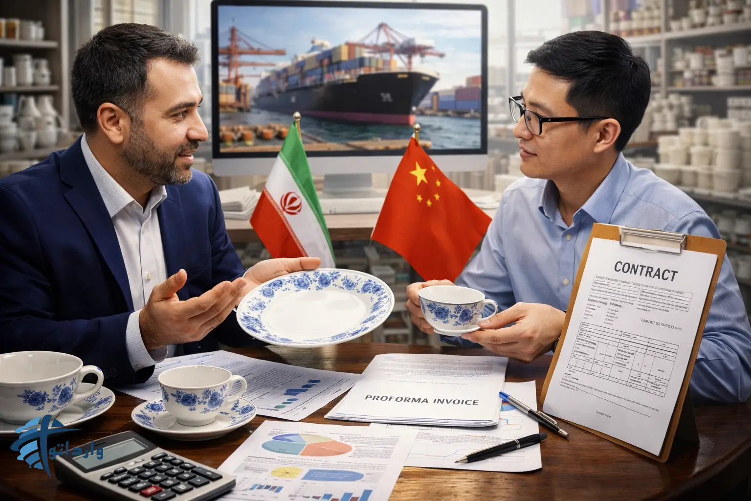 نکات کلیدی درخرید و واردات ظروف چینی و بلور ازچین (حمل و بسته بندی)