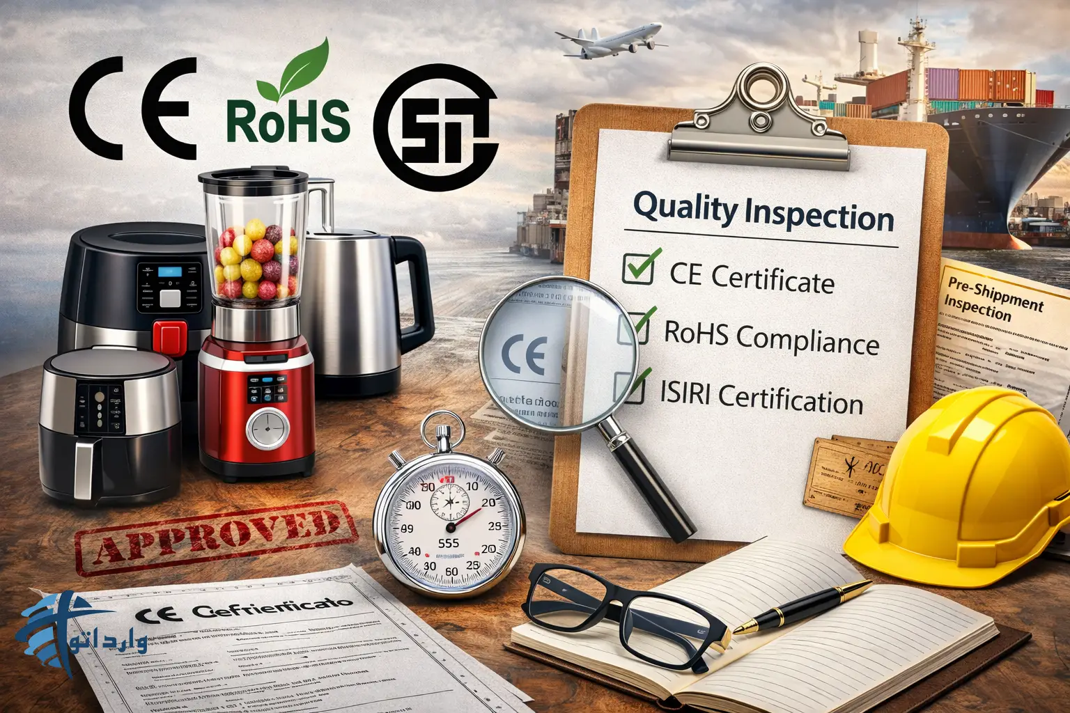 واردات لوازم برقی کوچک آشپزخانه (SmallAppliances)ازچین: استانداردهاو گارانتی