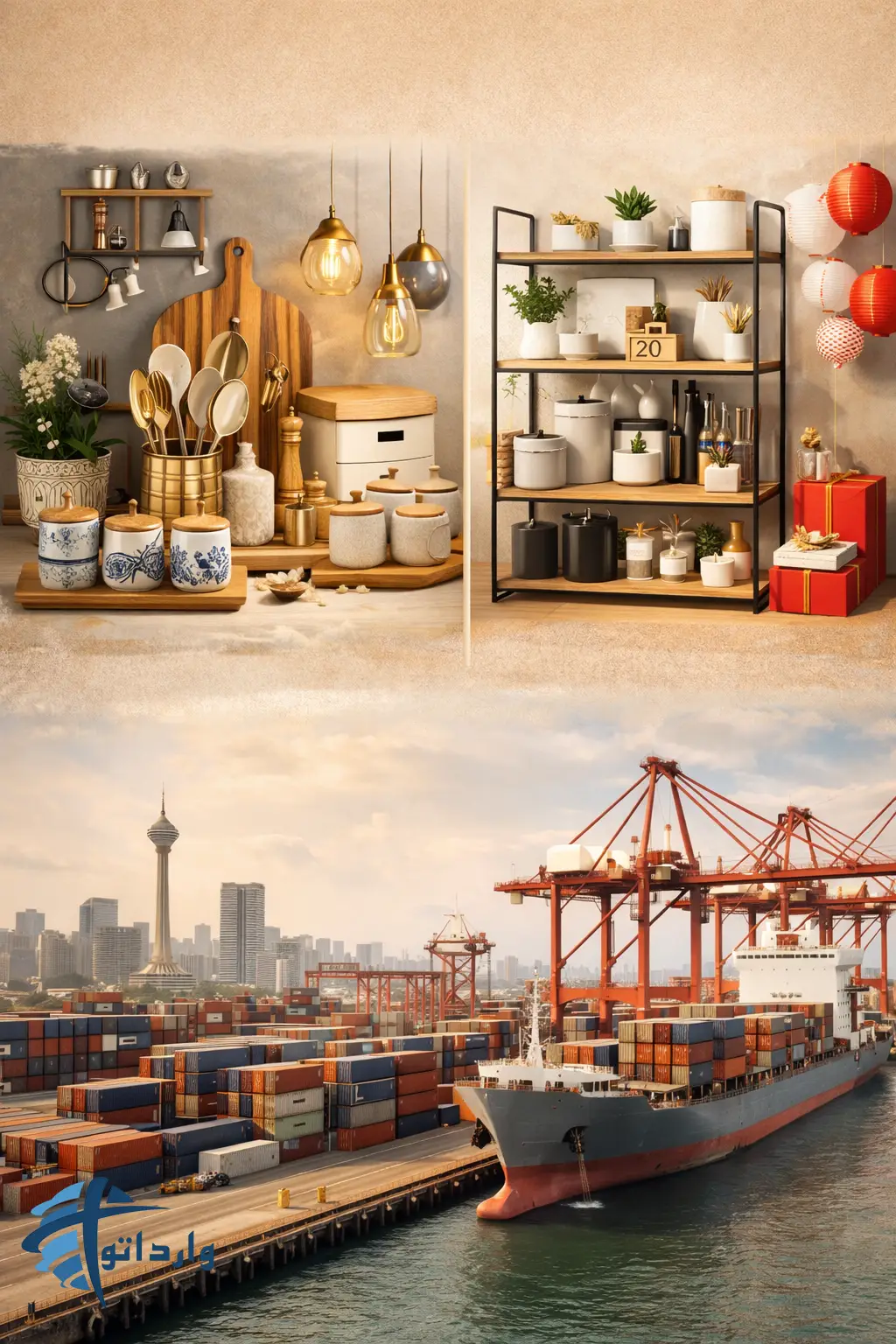 واردات لوازم دکوری و تزئینی آشپزخانه از چین : فرصت های بازار داخلی