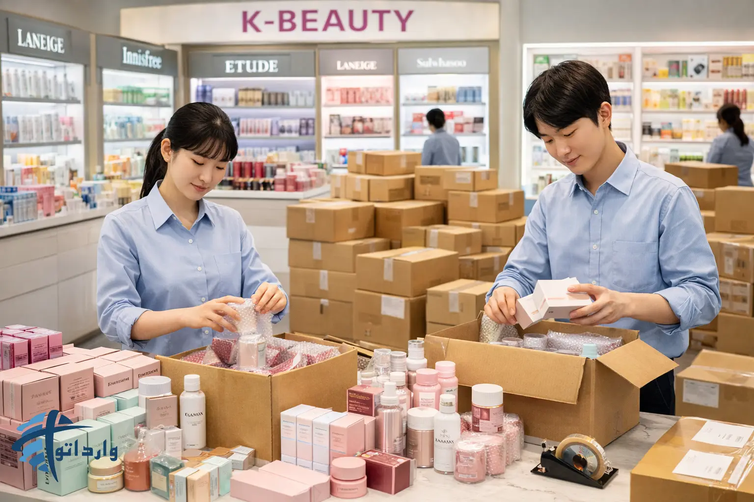 مقایسه واردات لوازم آرایشی از چین کره جنوبی و امارات : کدام بهتر است؟