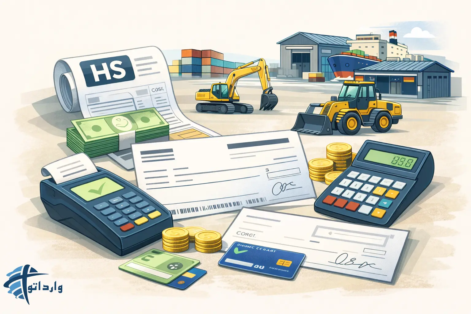 ترخیص دستگاه های سنگین صنعتی از گمرک ایران مراحل و اسناد مورد نیاز