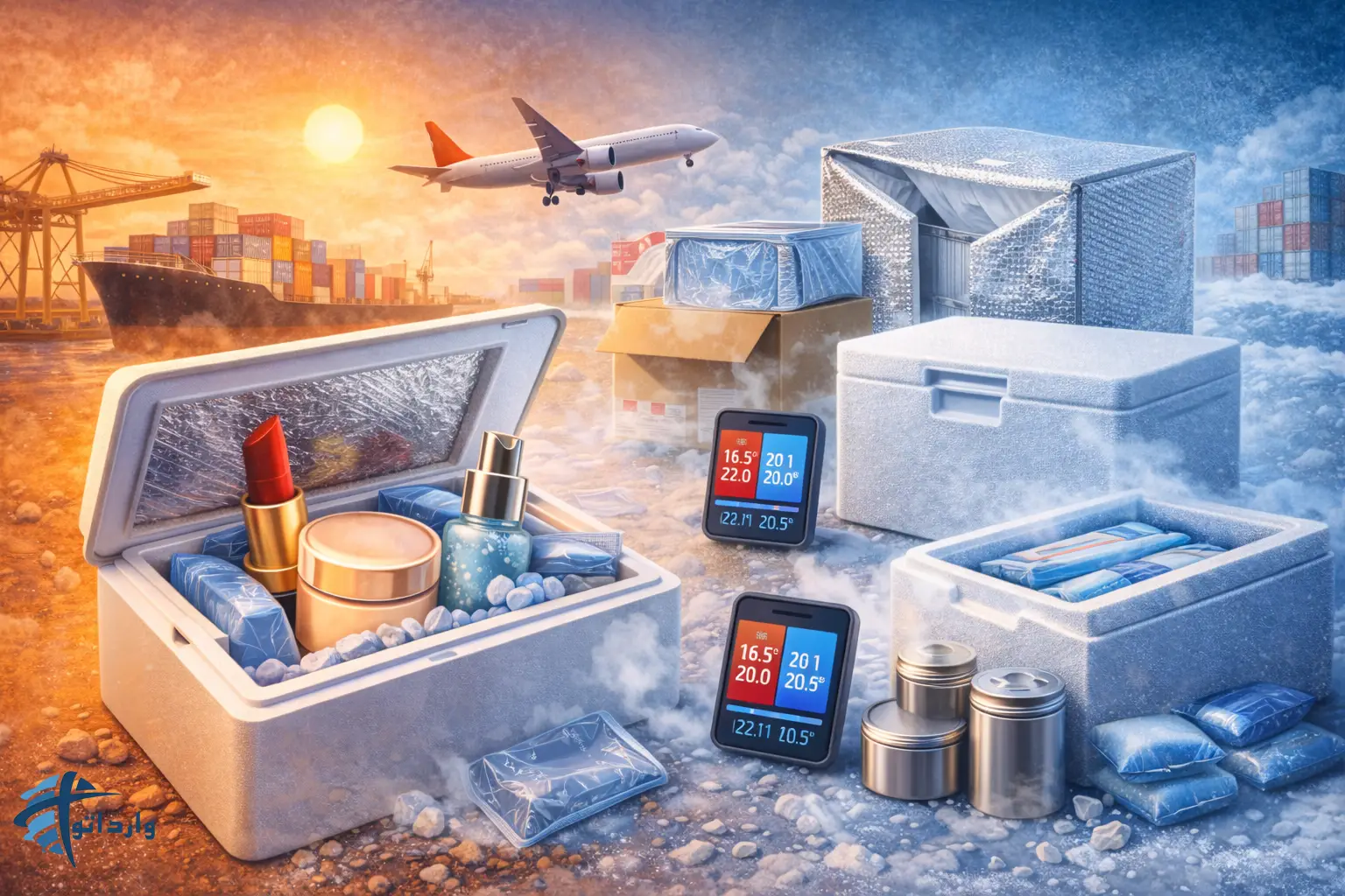 نکات کلیدی در حمل ونقل لوازم آرایشی حساس به دما از چین
