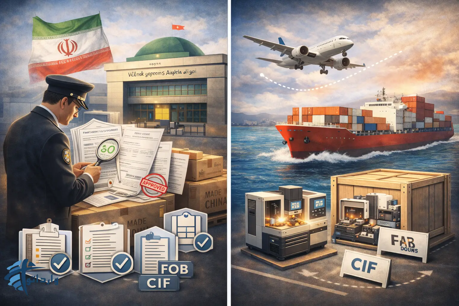 صفر تا صدواردات دستگاه CNCاز چین: نکات فنی خرید و ترخیص