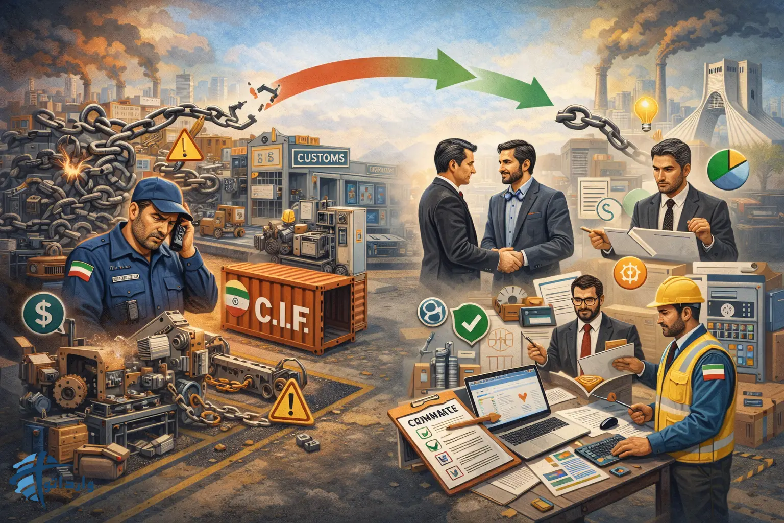 واردات خطوط تولید کامل از چین : مدیریت پروژه و نصب در ایران