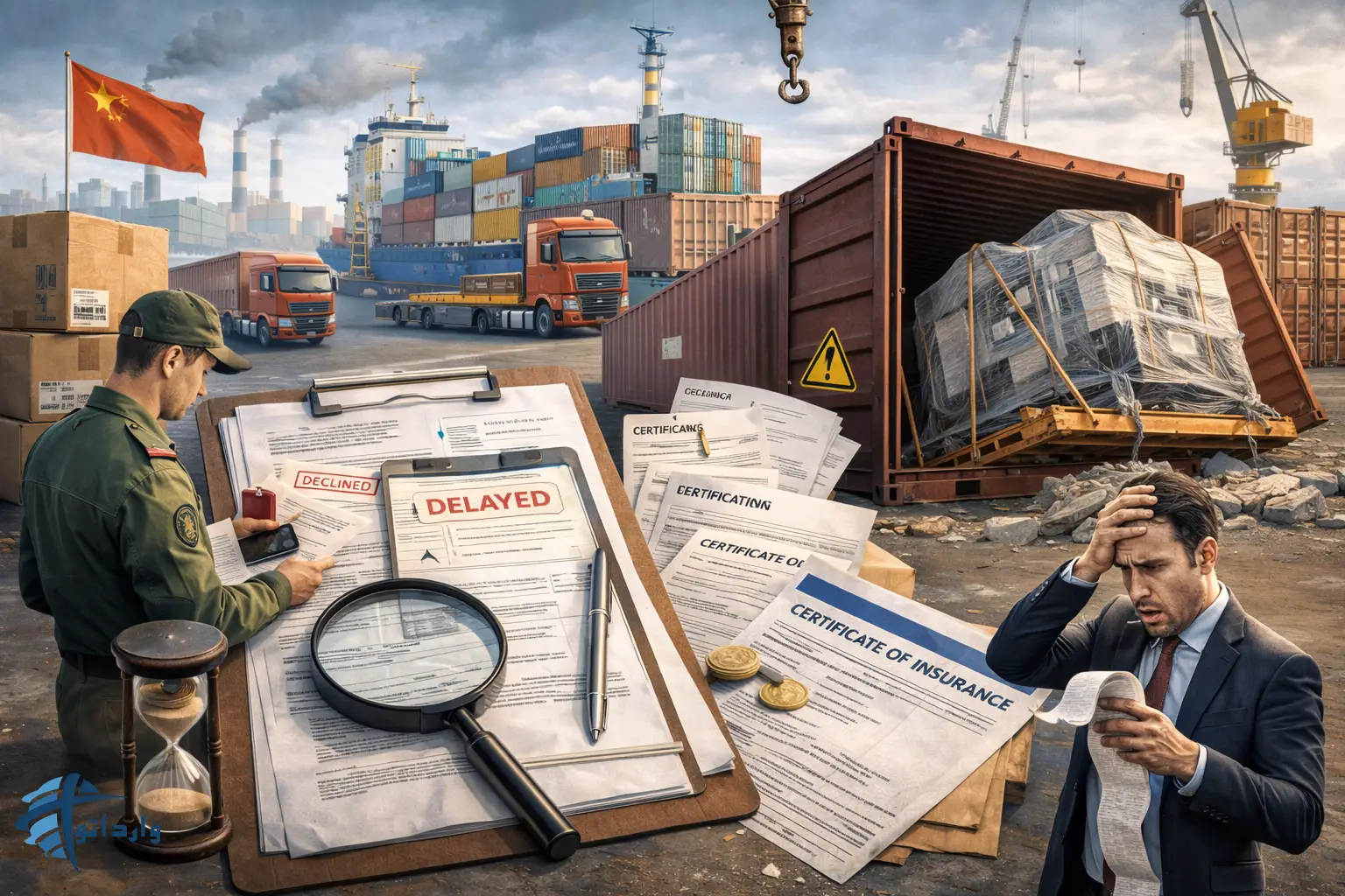 نکات مهم در حمل و نقل و بیمه ماشین آلات صنعتی بزرگ از چین