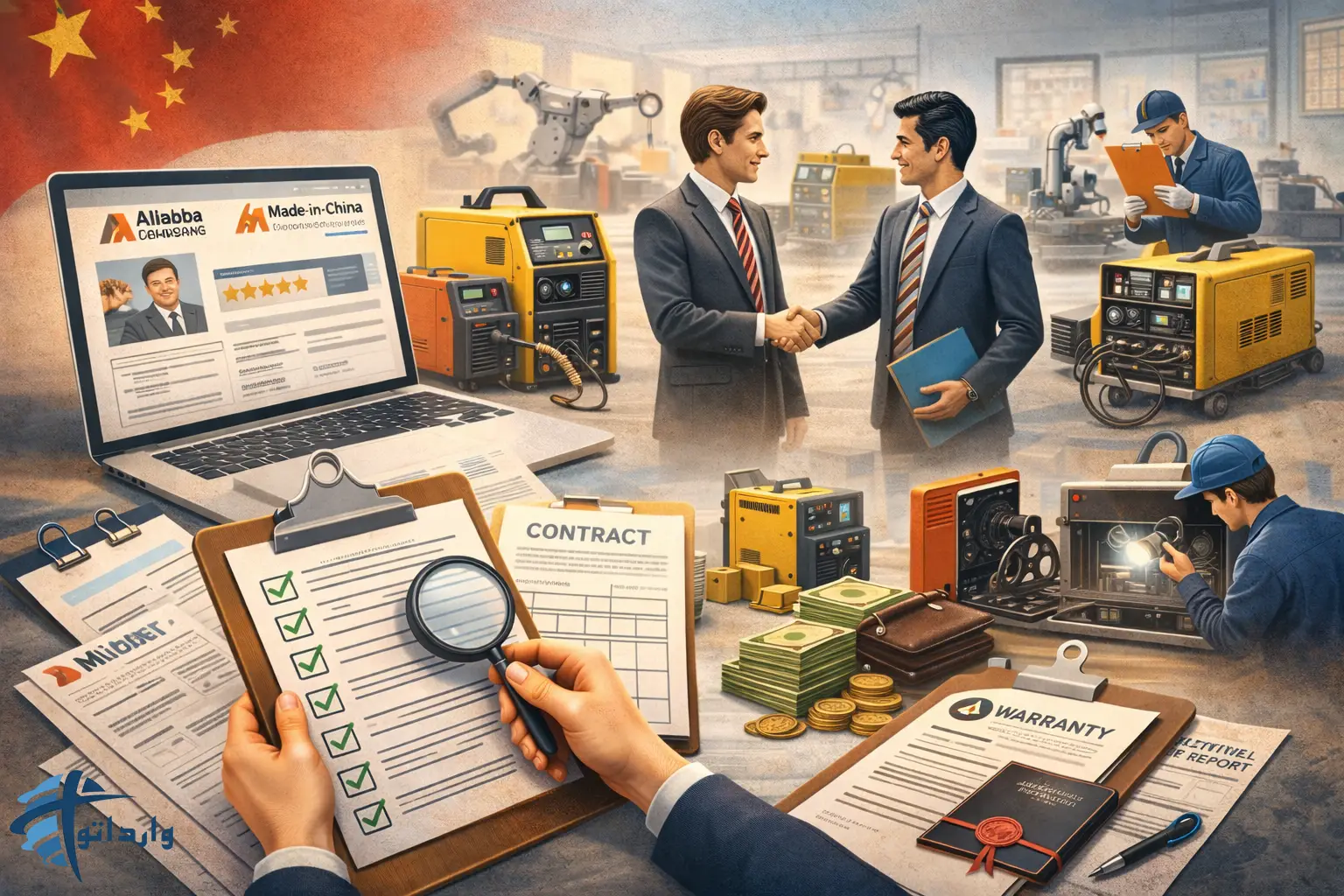 واردات دستگاه های جوش و برش (welding&cutting) از چین : راهنمای تخصصی