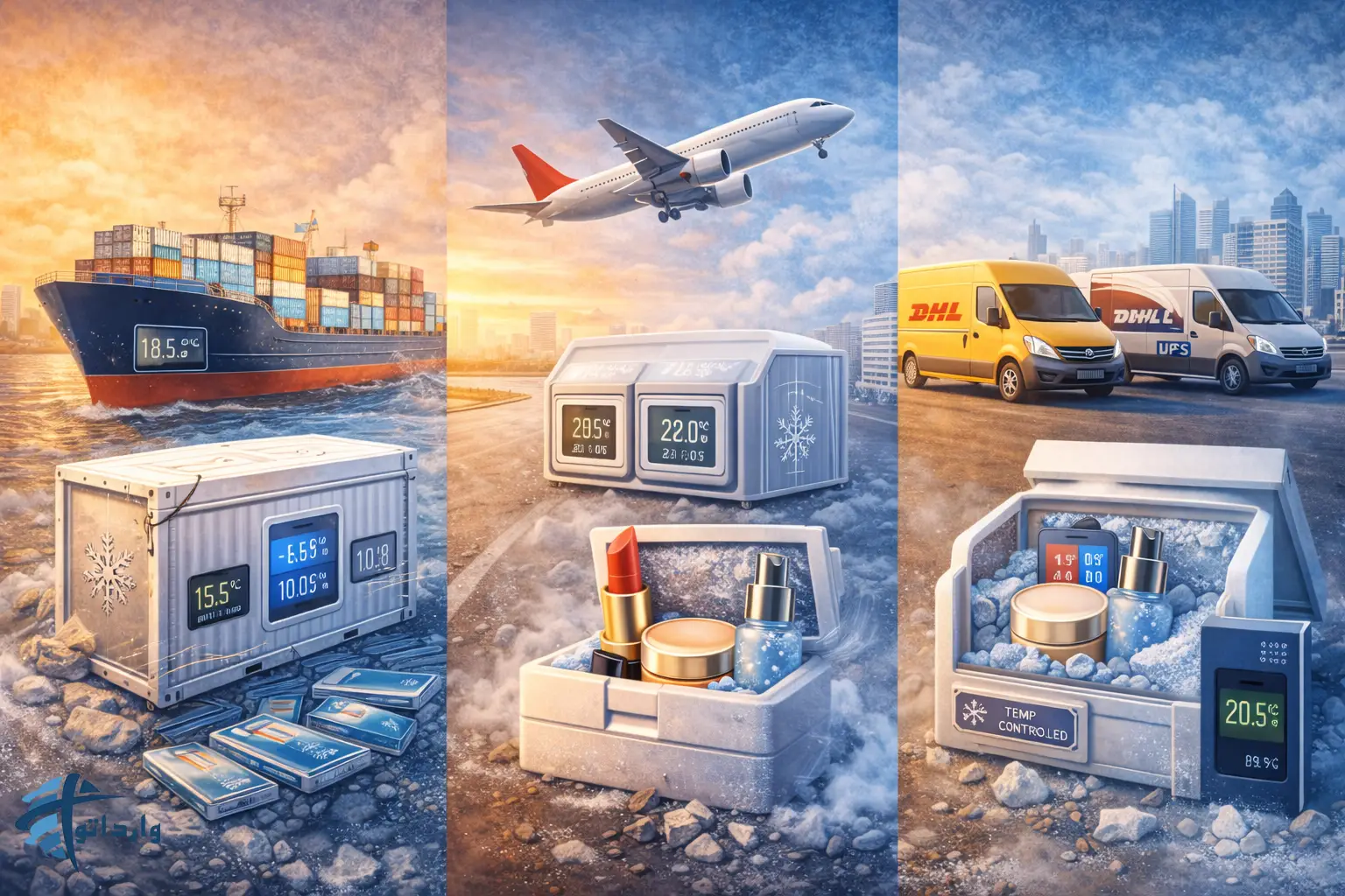نکات کلیدی در حمل ونقل لوازم آرایشی حساس به دما از چین