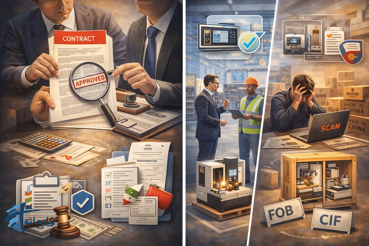 صفر تا صدواردات دستگاه CNCاز چین: نکات فنی خرید و ترخیص