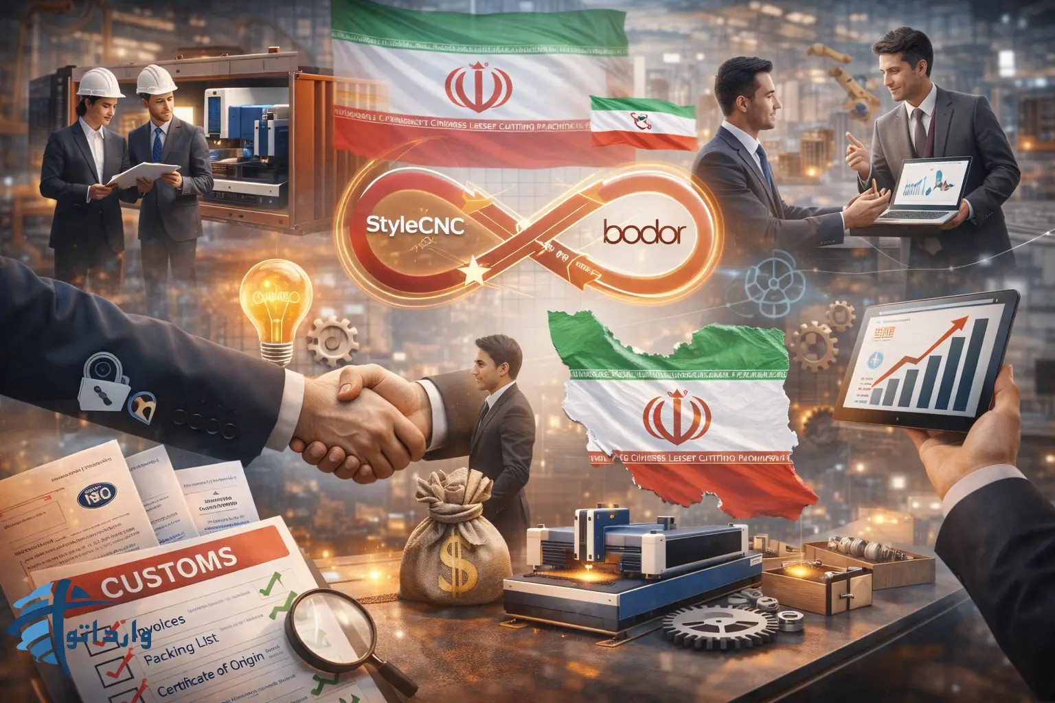 بهترین برندهای دستگاه برش لیزرچینی برای واردات به بازار ایران