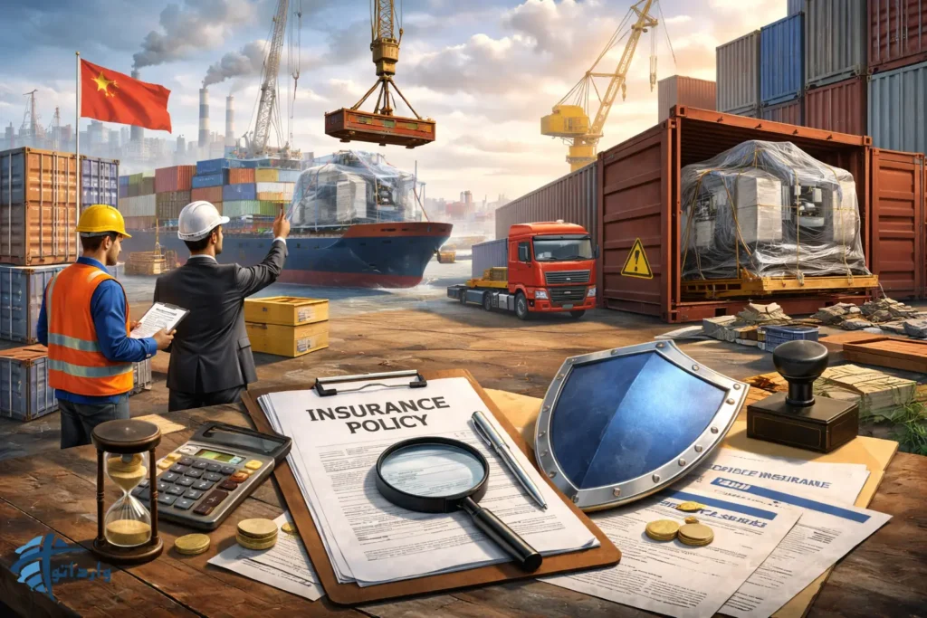 نکات مهم در حمل و نقل و بیمه ماشین آلات صنعتی بزرگ از چین