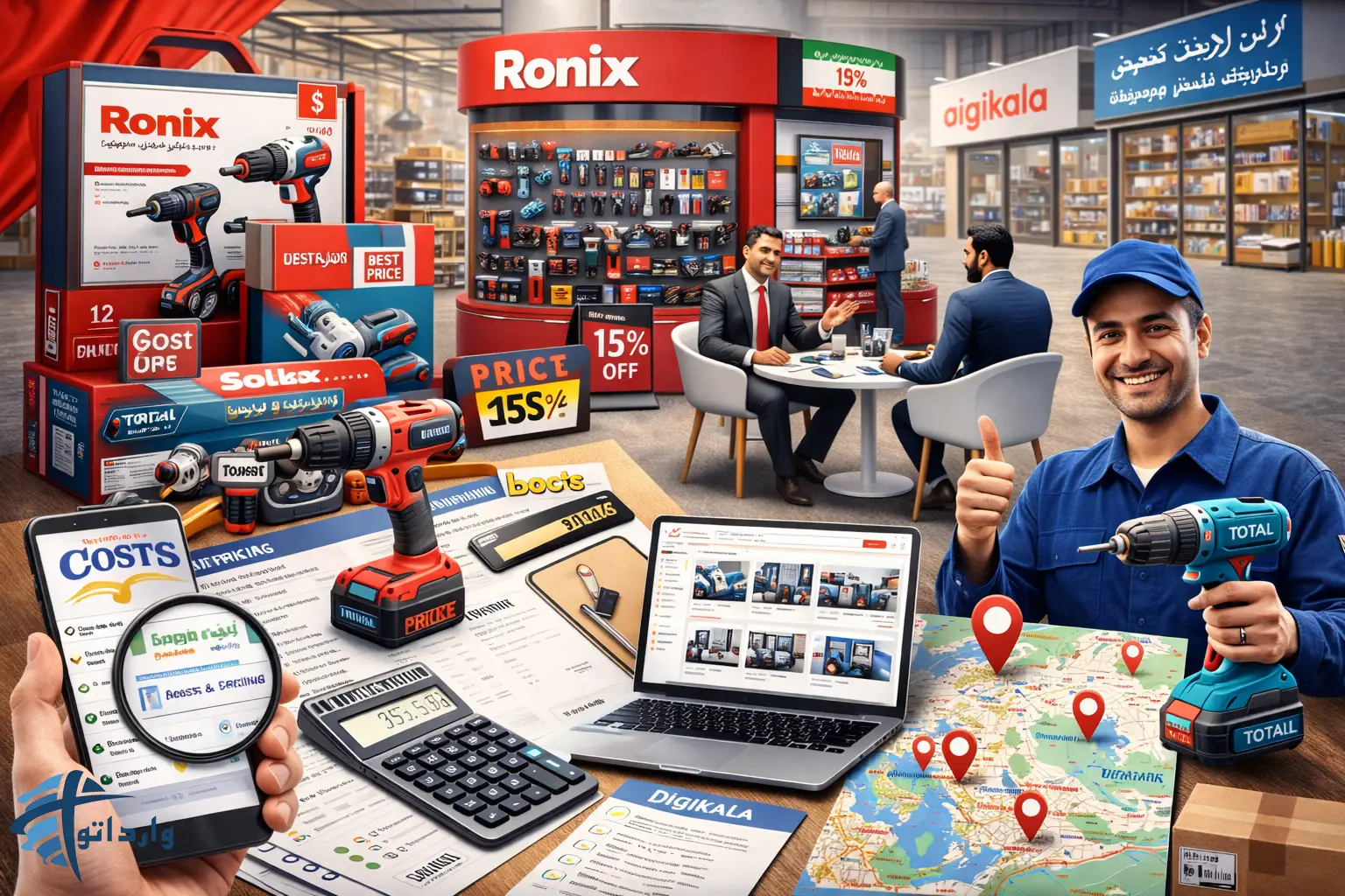 واردات تجهیزات کارگاهی و ابزار آلات صنعتی از چین: لیست کالاهای پرفروش