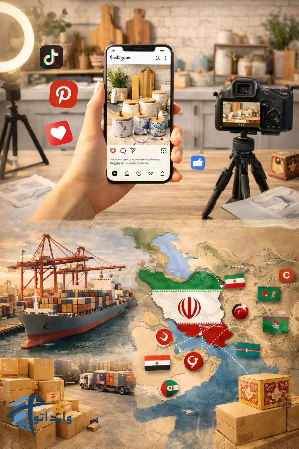 واردات لوازم دکوری و تزئینی آشپزخانه از چین : فرصت های بازار داخلی