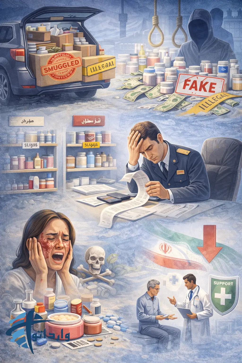 برسی چالش های واردات لوازم آرایشی فله ای (Bulk) و بسته بندی در ایران