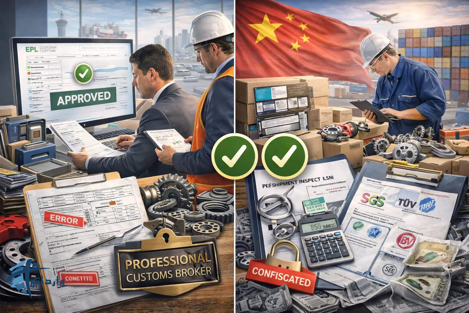 واردات لوازم یدکی خودرو از چین: مراحل، مدارک لازم و اشتباهات رایج در ترخیص