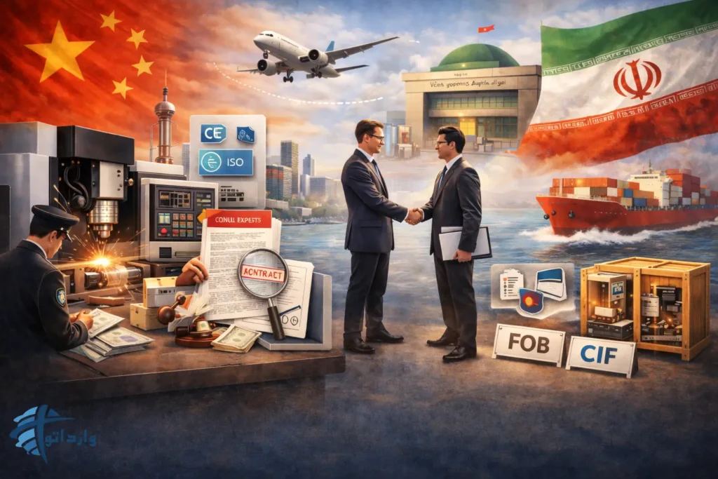 صفر تا صدواردات دستگاه CNCاز چین: نکات فنی خرید و ترخیص