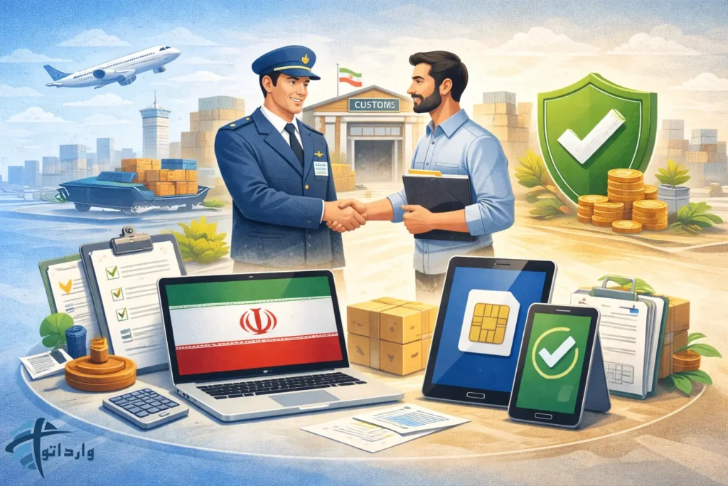 قوانین و مراحل ترخیص لپ تاپ و تبلت از گمرک ایران (ریجستری واستاندارد)