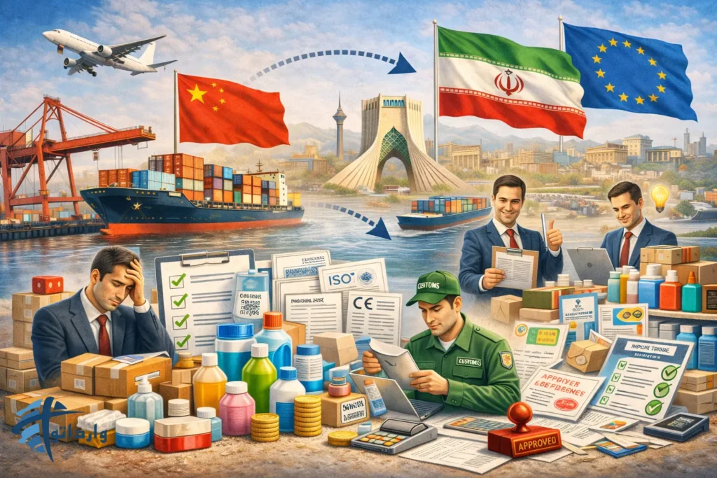 واردات محصولات بهداشتی و شوینده ها از چین : نکات قانونی و استانداردها