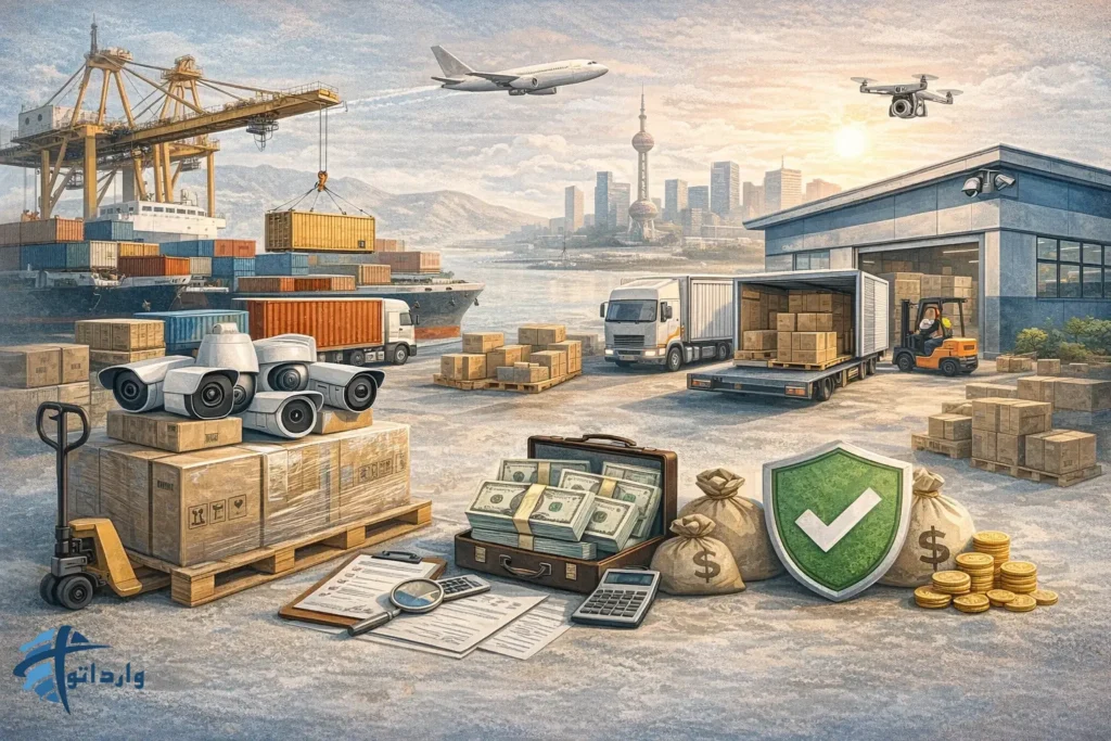 واردات دوربین مدار بسته از چین :راهنمای انتخاب بهترین برندو مدل