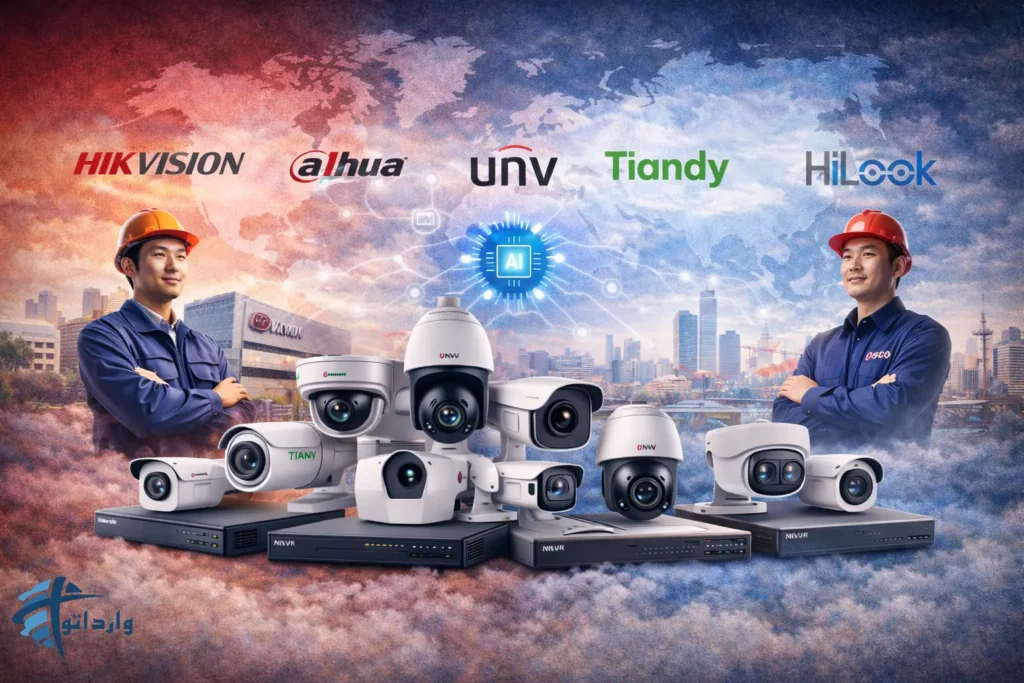 معرفی 5شرکت برتر چینی تولید کننده دوربین مداربسته (مانندهایک ویژن و داهوا)