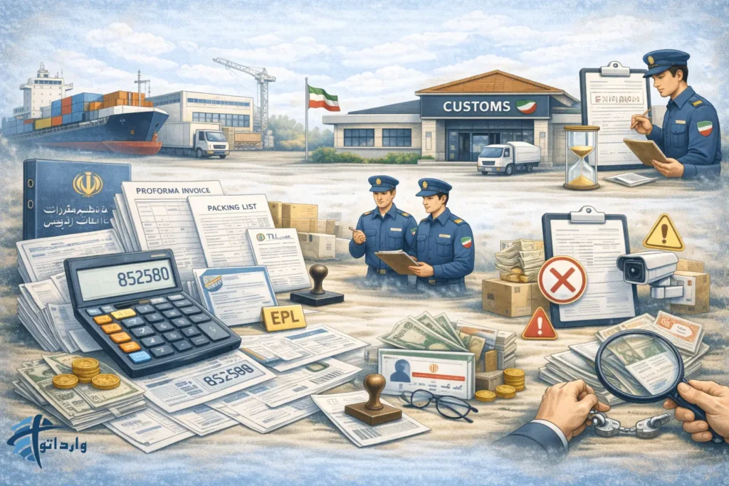 ترخیص دوربین مداربسته از گمروک ایران : مجوز های لازم و تعرفه ها