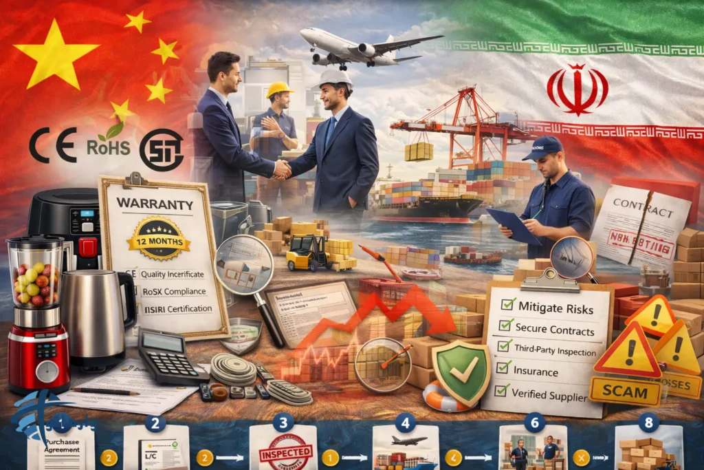 واردات لوازم برقی کوچک آشپزخانه (SmallAppliances)ازچین: استانداردهاو گارانتی