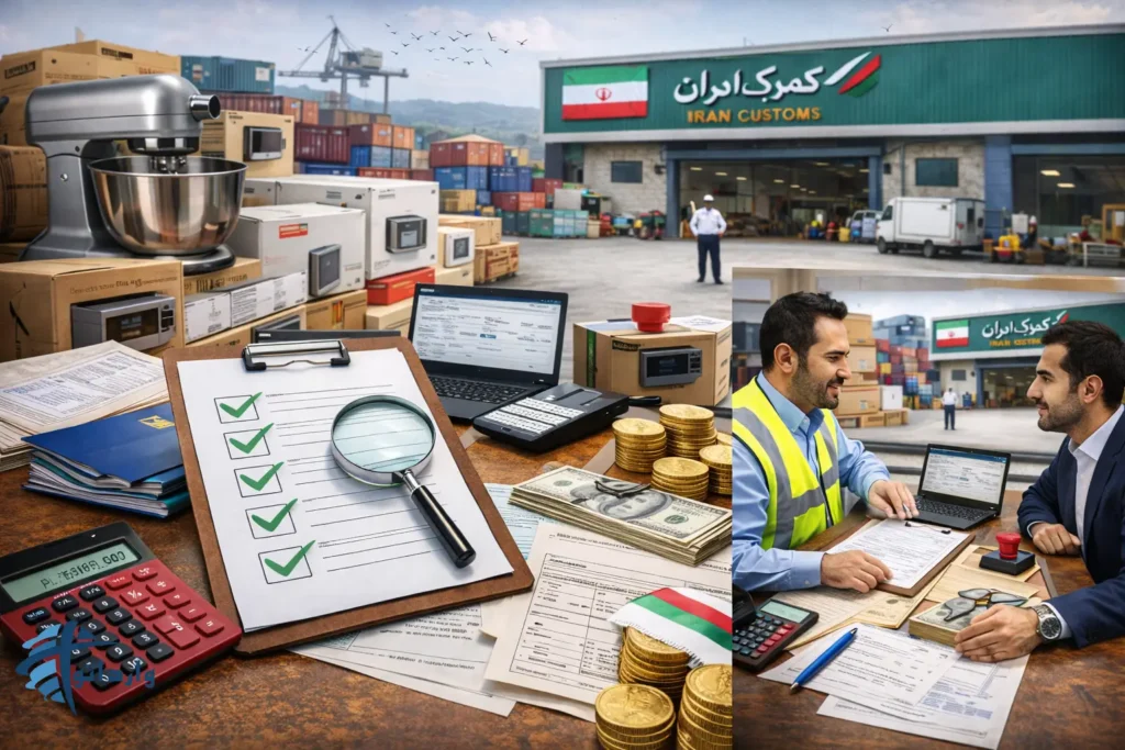 ترخیص لوازم آشپزخانه از گمروک ایران: مراحل و هزینه های ترخیص