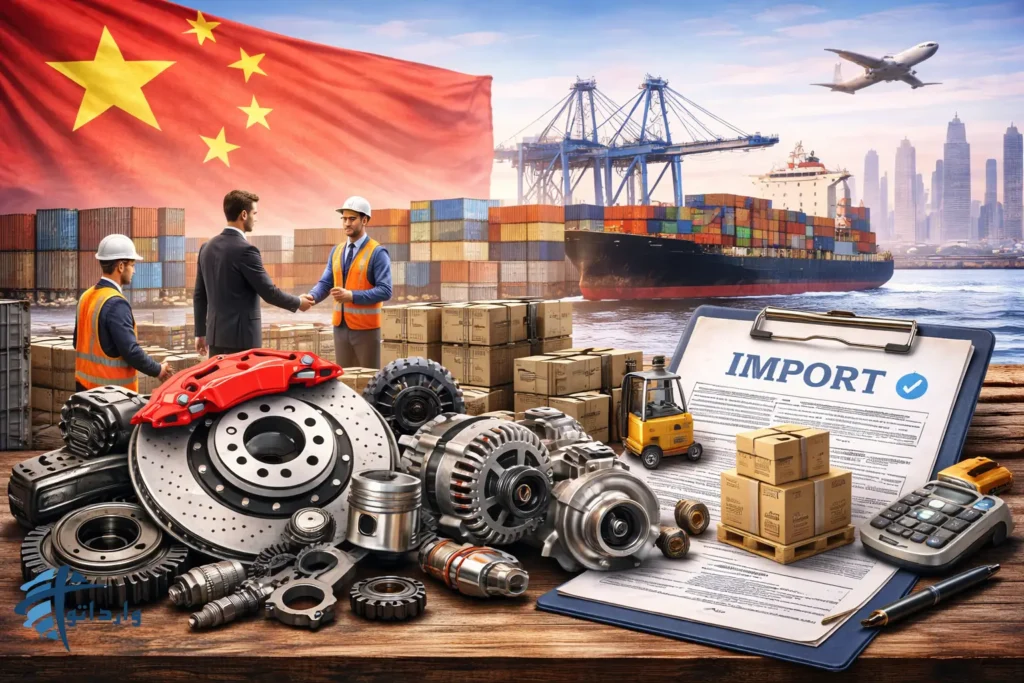 واردات لوازم یدکی خودرو از چین: مراحل، مدارک لازم و اشتباهات رایج در ترخیص