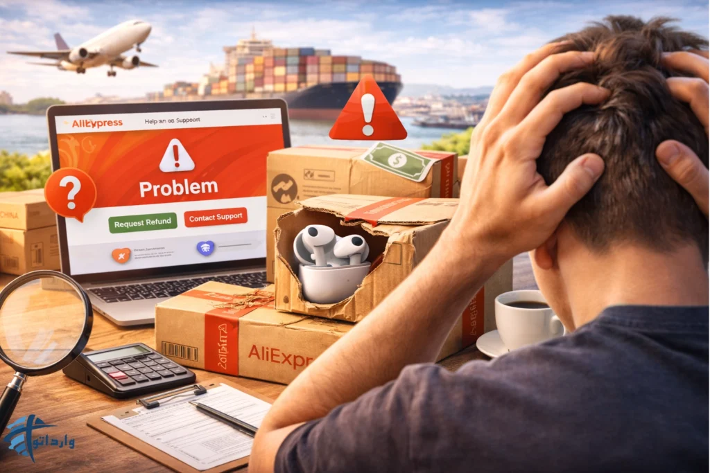 اگر کالا نرسید یا مشکل داشت، چه کنیم؟